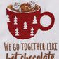Park Designs Hot Chocolate Embroidered Dishtowel - Set of 6