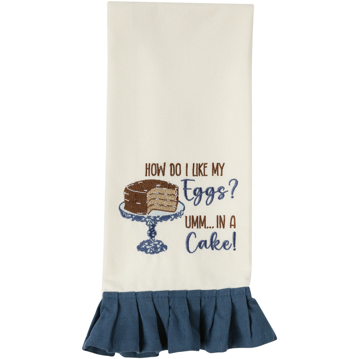 Park Designs How Do I Like My Eggs Decorative Dishtowel - Set of 6