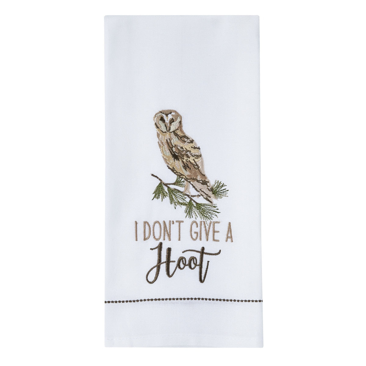 Park Designs I Don'T Give A Hoot Decorative Dishtowel - Set of 6