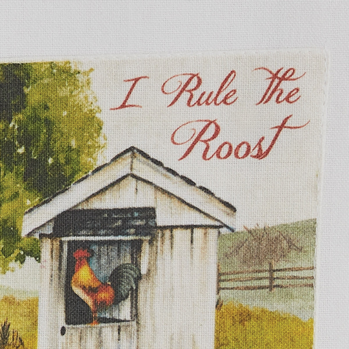 Park Designs I Rule The Roost Printed Dishtowel - Set of 2