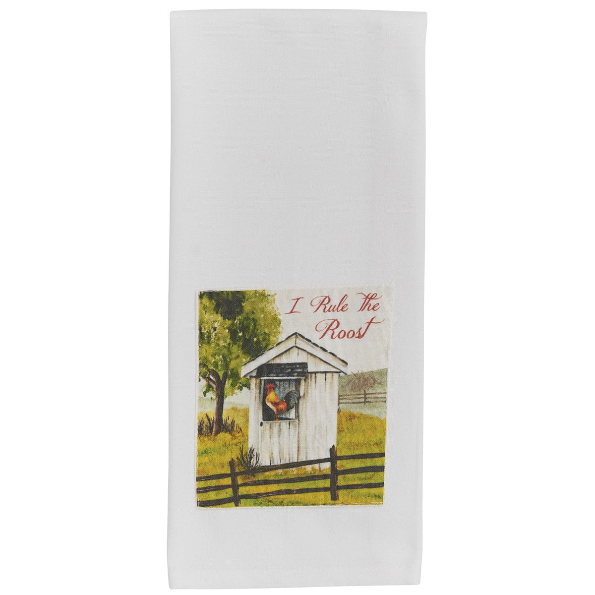 Park Designs I Rule The Roost Printed Dishtowel - Set of 2