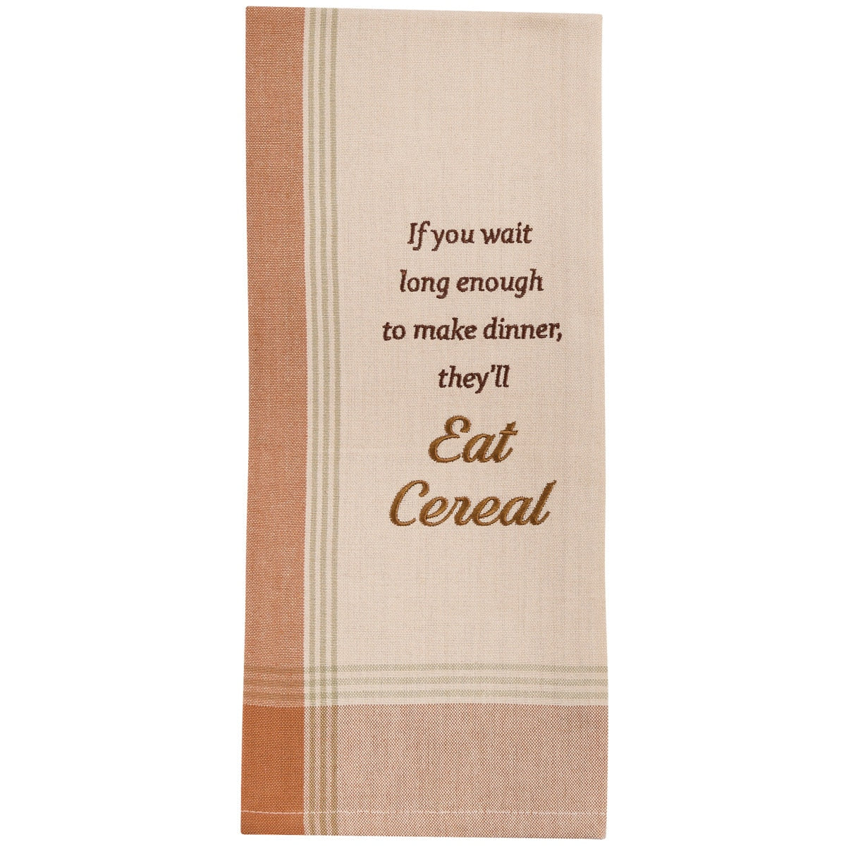 Park Designs If You Wait Long Enough Sentiment Dishtowel - Set of 6