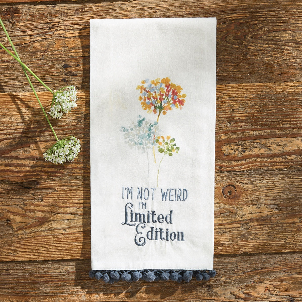 Park Designs Im Not Weird Decorative Dishtowel - Set of 6