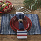Park Designs Indigo Chindi Placemat - Set of 4