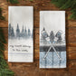 Park Designs Into The Woods Printed Paddles Dishtowel - Set of 6