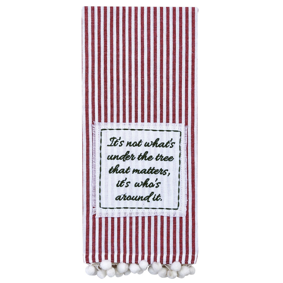 Park Designs It's Who's Around It Patch Dishtowel - Set of 2