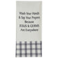 Park Designs Jesus And Germs Embroidered Dishtowel - Set of 2