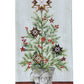 Park Designs Joy Christmas Tree Printed Dishtowel - Set of 6