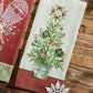 Park Designs Joy Christmas Tree Printed Dishtowel - Set of 6