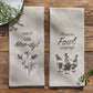Park Designs Just A Little Moo-Dy Embroidered Dishtowel - Set of 6
