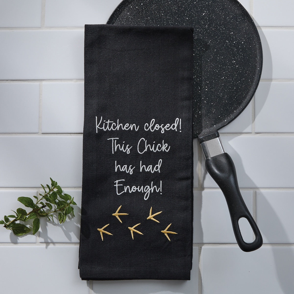 Park Designs Kitchen Closed! Dishtowel - Set of 6