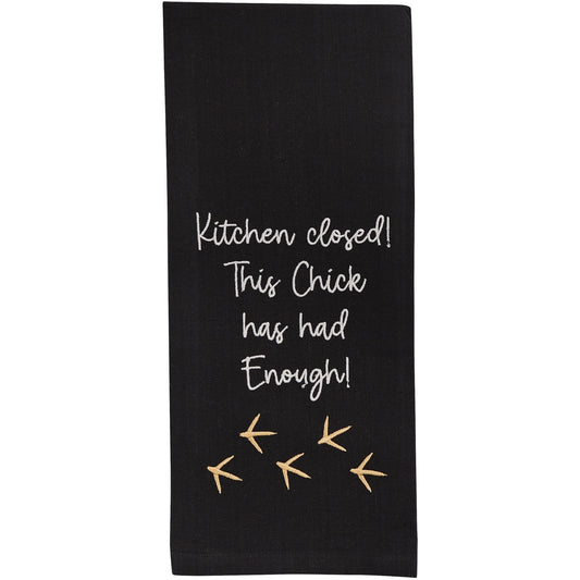 Park Designs Kitchen Closed! Dishtowel - Set of 6