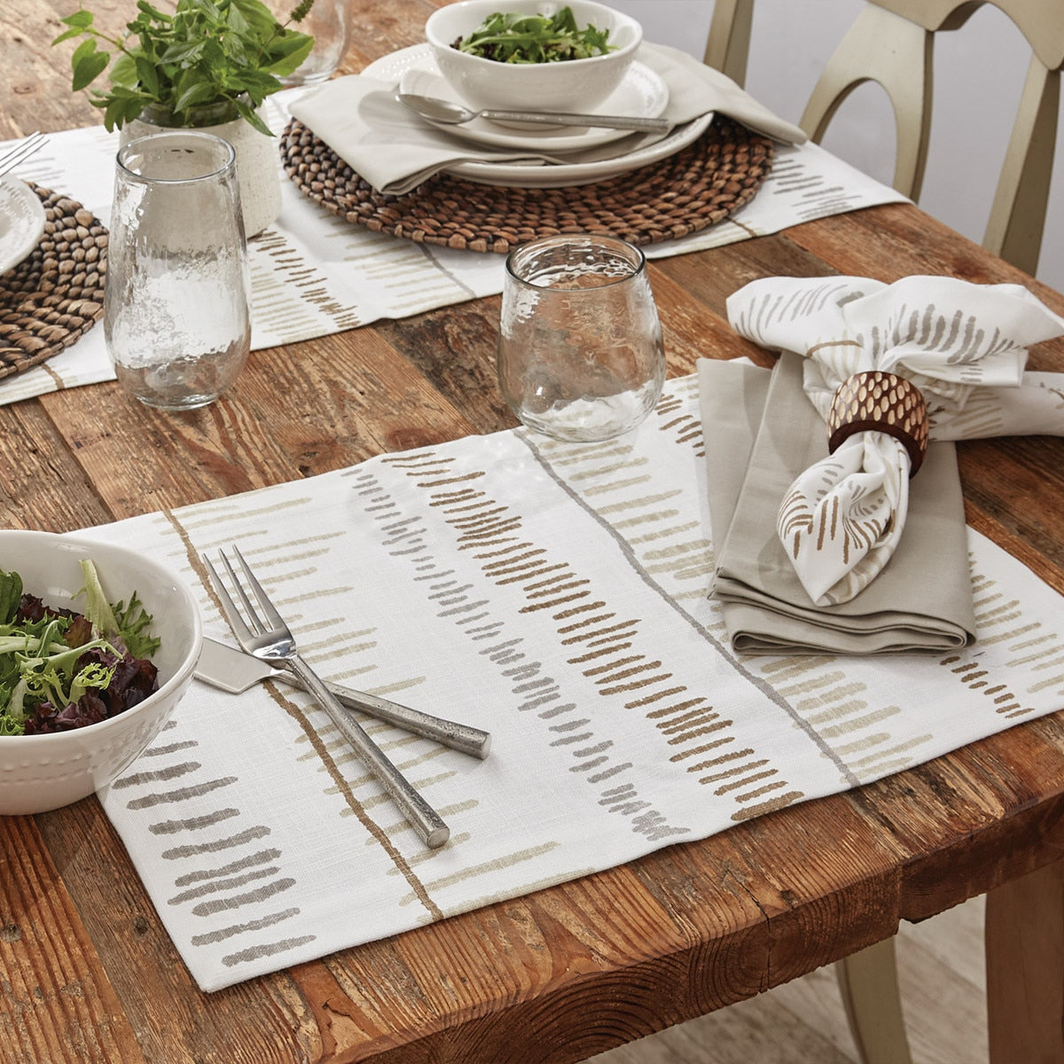Park Designs Koda Print Napkin - Set of 12