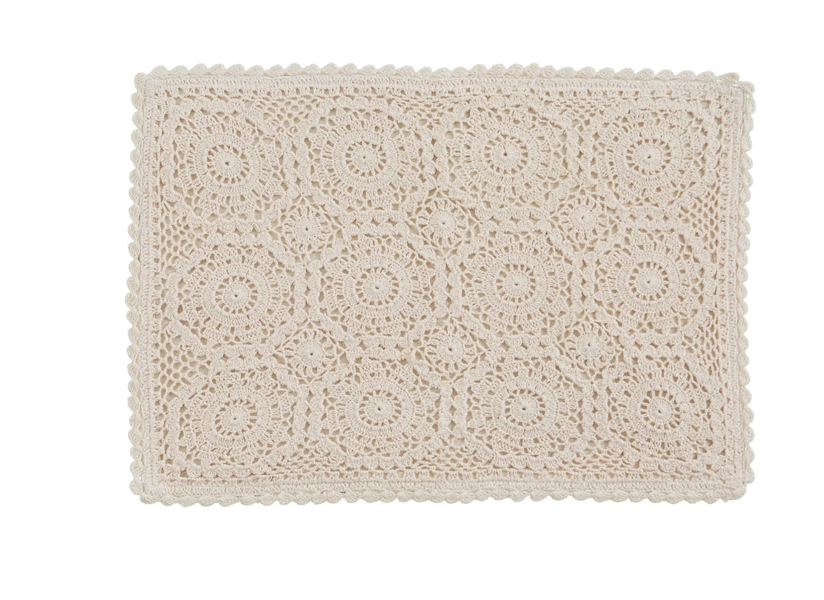 Park Designs Lace Placemat Cream - Set of 6