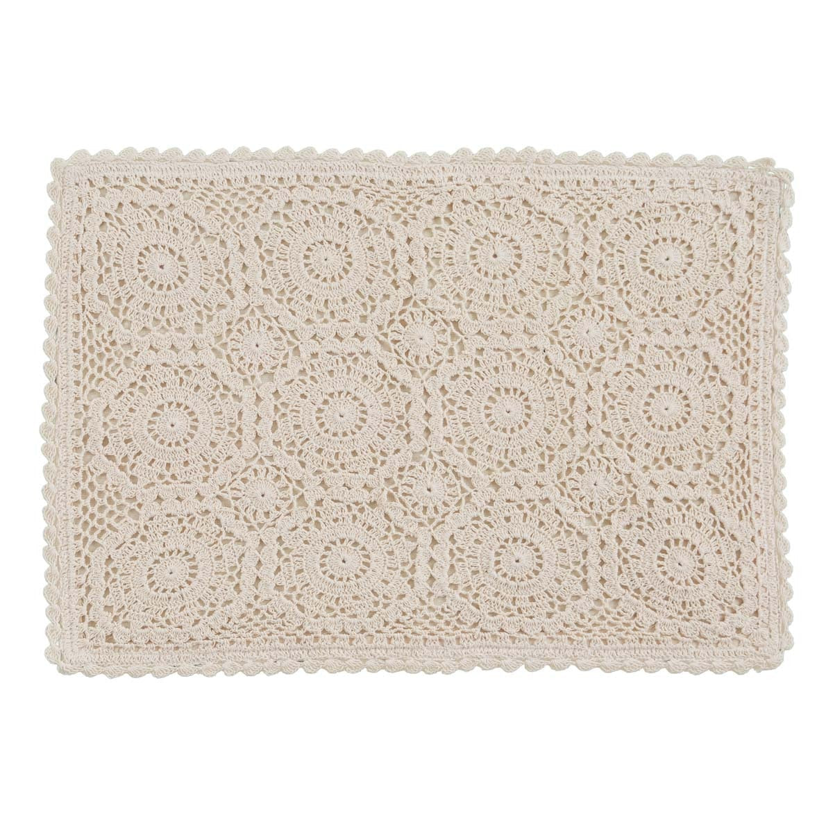 Park Designs Lace Placemat Cream - Set of 6