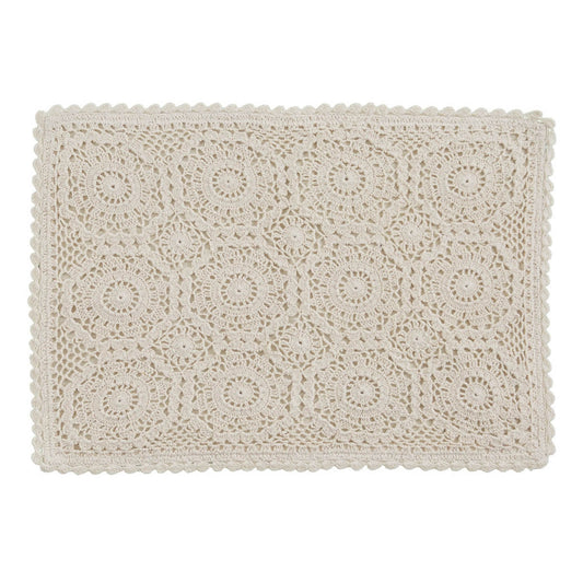 Park Designs Lace Placemat Cream - Set of 6