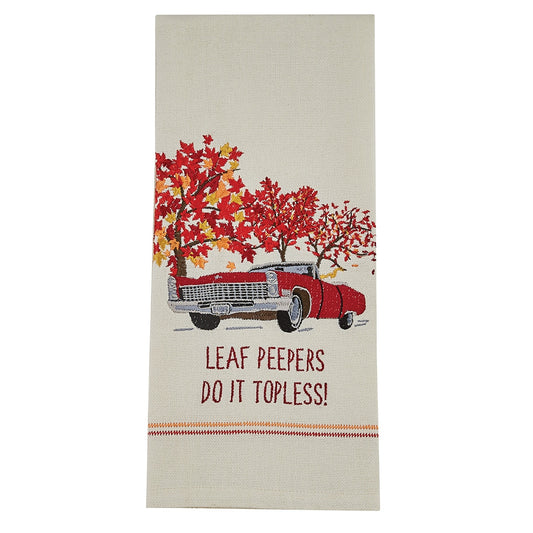 Park Designs Leaf Peepers Dishtowel