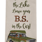 Park Designs Leave Your Bs Embroidered Dishtowel - Set of 2