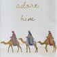 Park Designs Let Us Adore Him Dishtowel - Set of 6