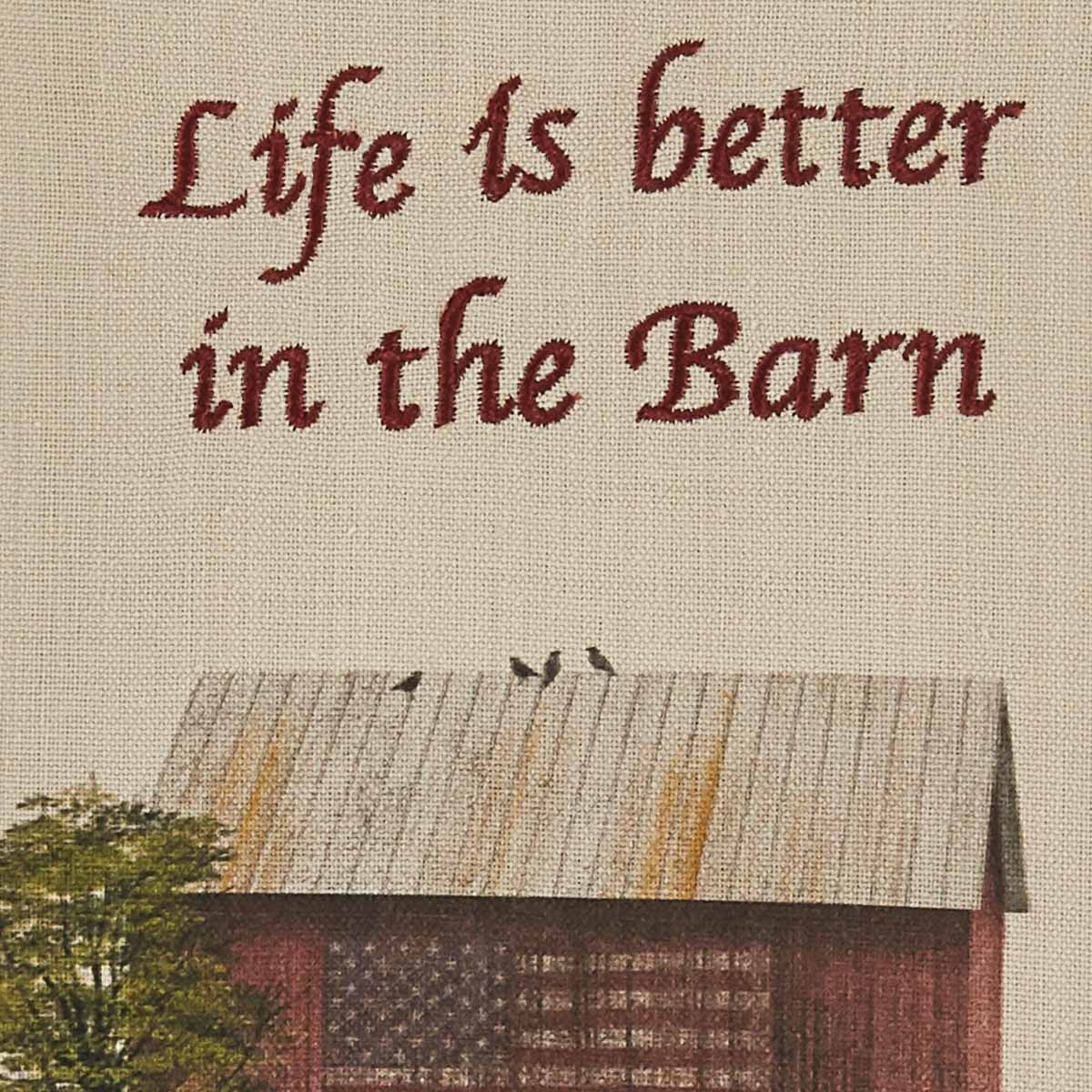 Park Designs Life In Barn Dishtowel - Set of 2