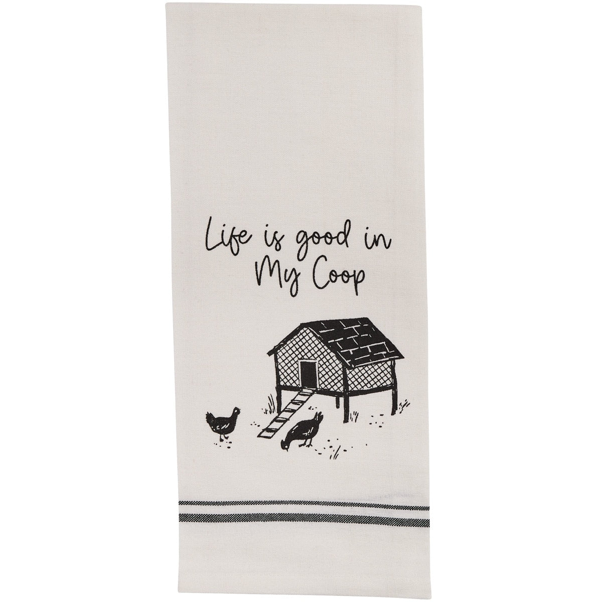 Park Designs Life Is Good Dishtowel - Set of 6