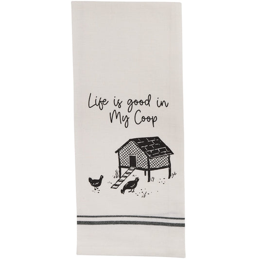 Park Designs Life Is Good Dishtowel - Set of 6
