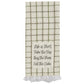 Park Designs Life Is Short Dishtowel - Set of 2