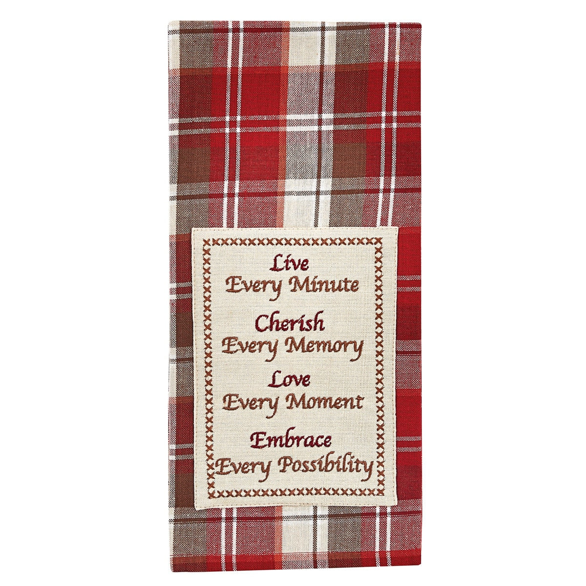 Park Designs Live Every Minute Dishtowel - Set of 2