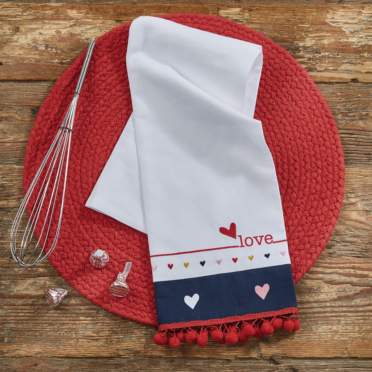 Park Designs Love Decorative Dishtowel - Set of 2