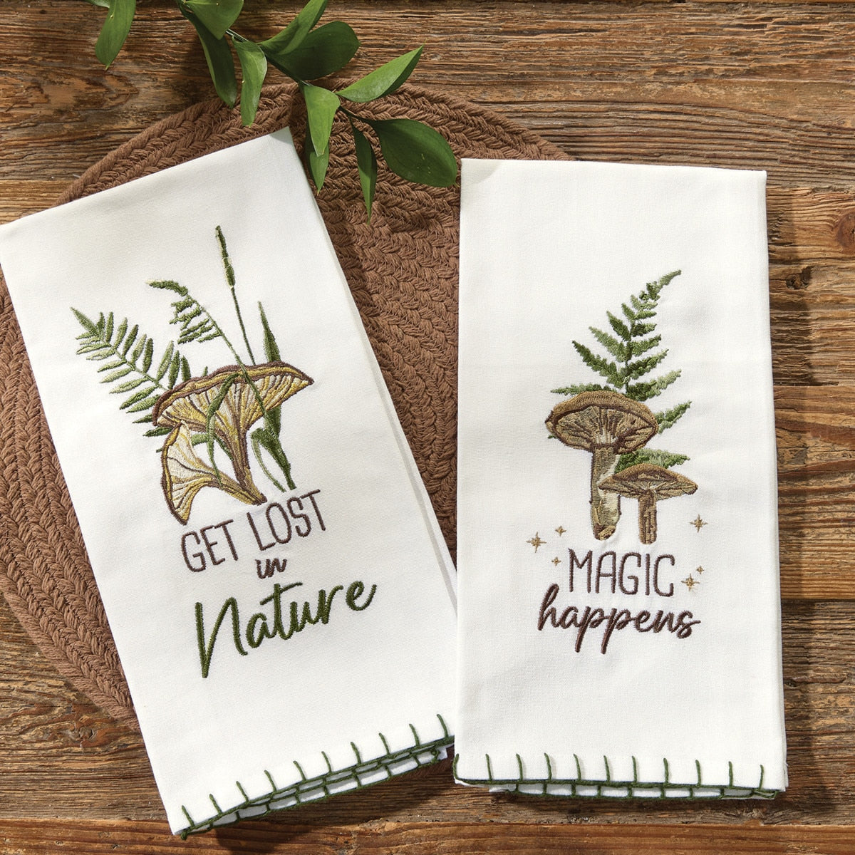 Park Designs Magic Happens Decorative Dishtowel - Set of 6