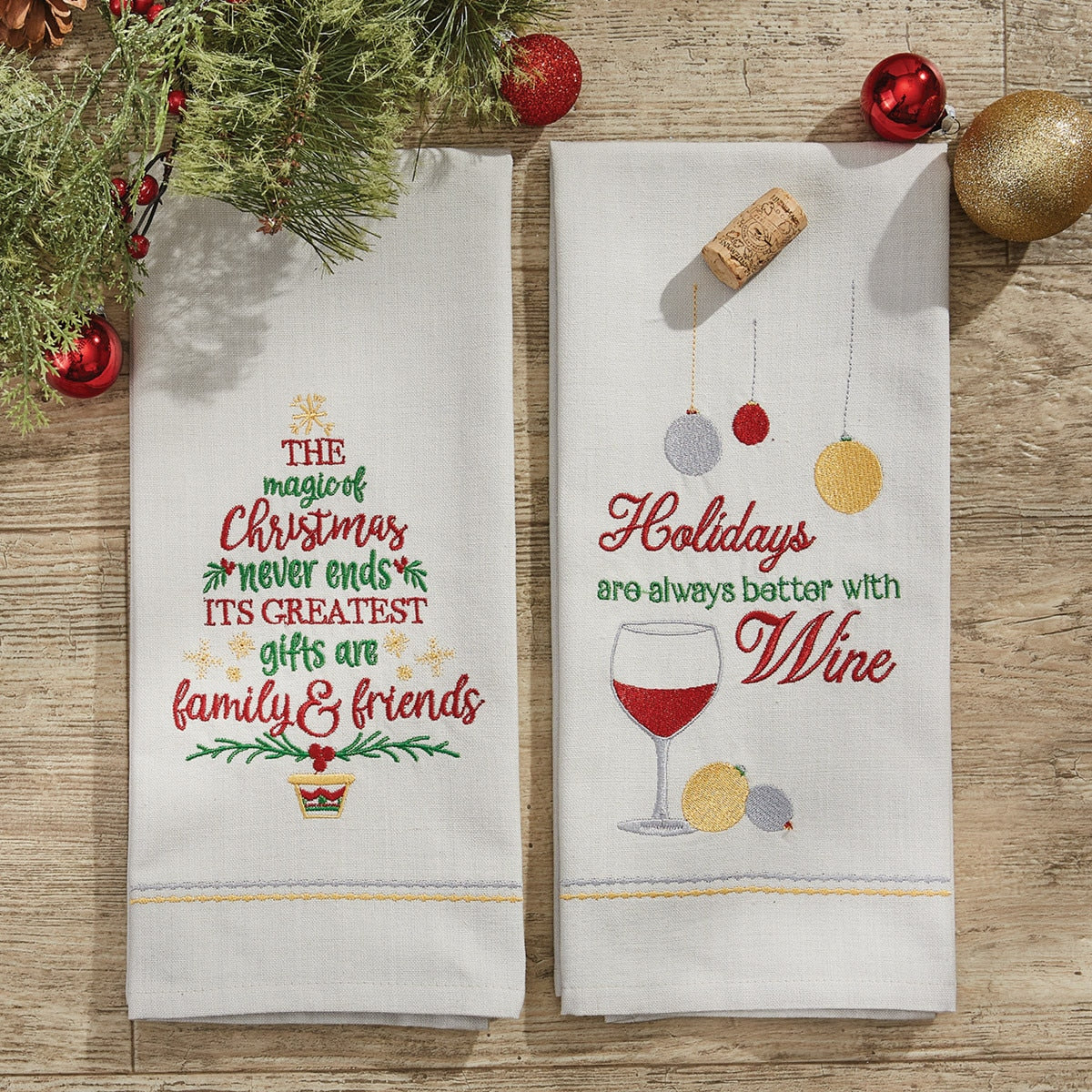 Park Designs Magic Of Christmas Dishtowel - Set of 2