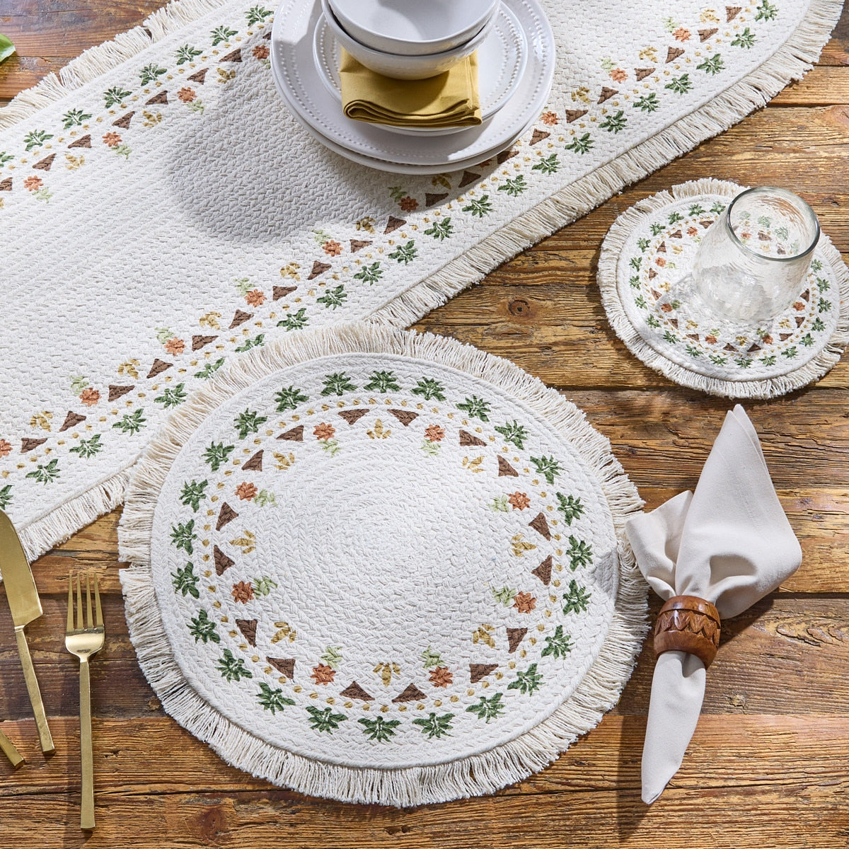 Park Designs Maisy Placemat Dia - Set of 12