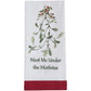 Park Designs Meet Me Under The Mistletoe Dishtowel - Set of 6