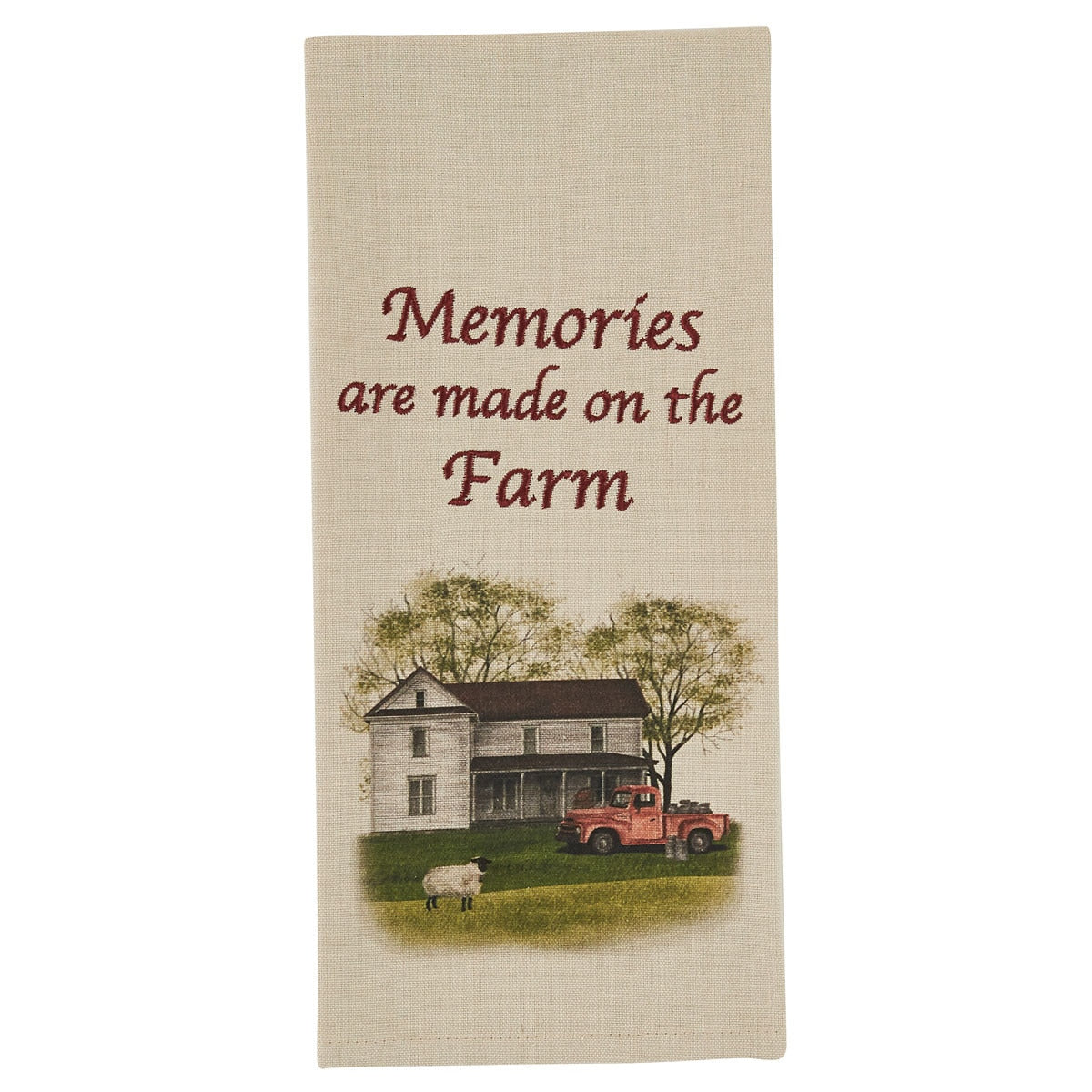Park Designs Memories On Farm Dishtowel - Set of 2