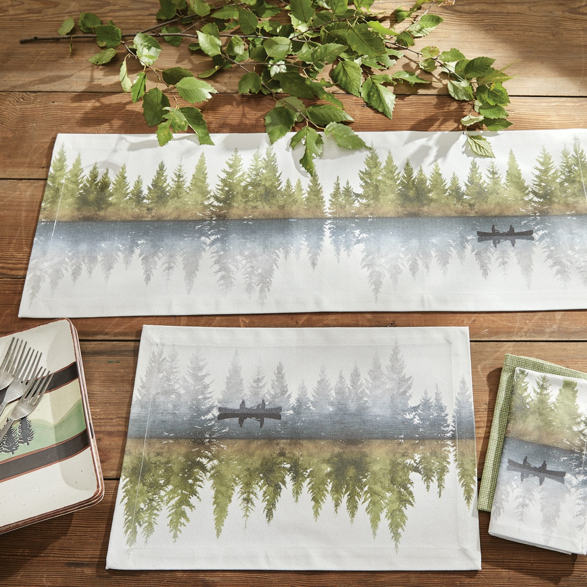 Park Designs Mirror Lake Placemat - Set of 12