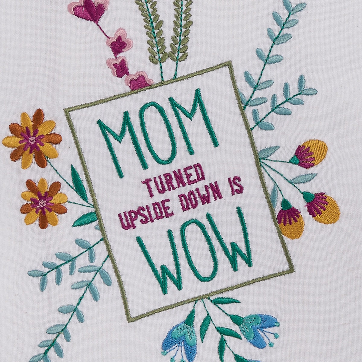 Park Designs Mom Is Wow Decorative Dishtowel - Set of 6