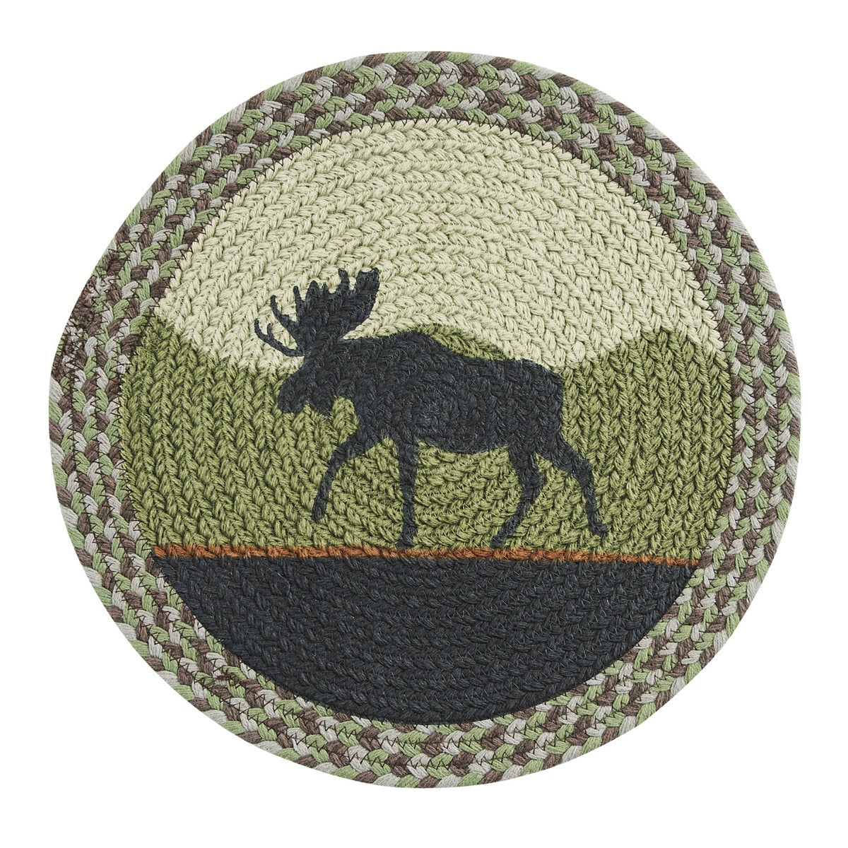 Park Designs Moose Braided Placemat - Set of 12