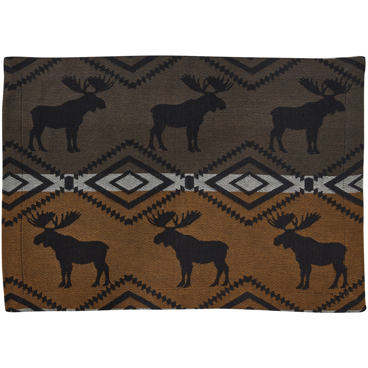Park Designs Moose Lodge Jacquard Placemat - Set of 12