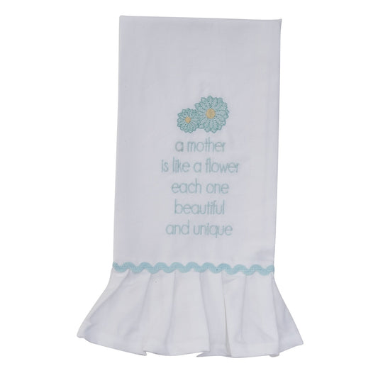 Park Designs Mother Like A Flower Dishtowel - Set of 2