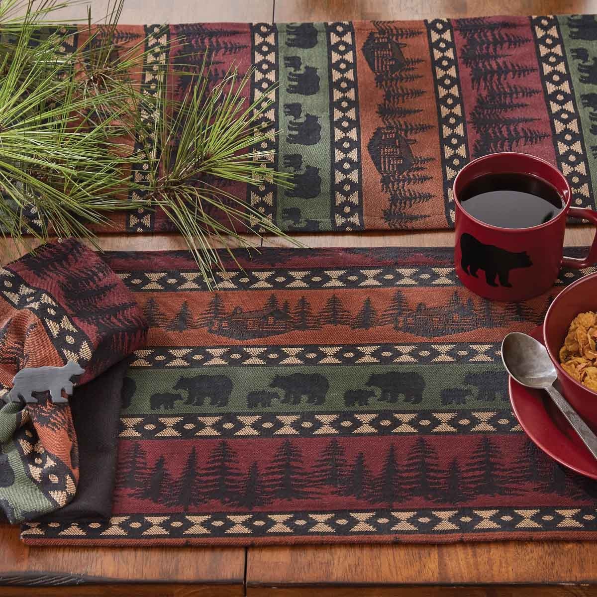 Park Designs Mountain Bear Placemat - Set of 4