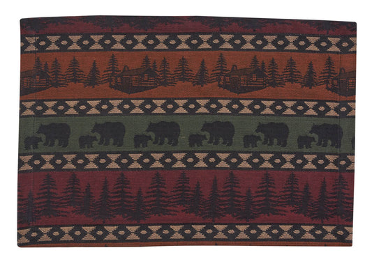 Park Designs Mountain Bear Placemat - Set of 4