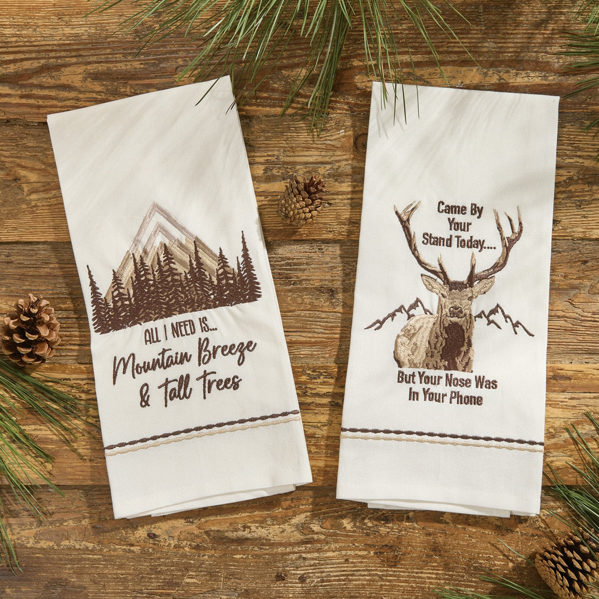 Park Designs Came By Your Stand Decorative Dishtowel - Set of 6