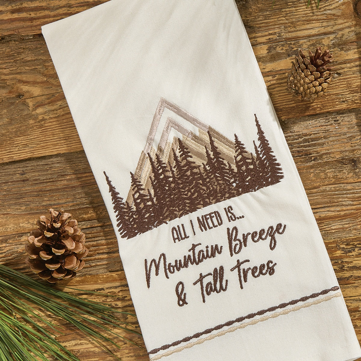 Park Designs Mountain Breeze Decorative Dishtowel - Set of 6