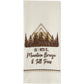 Park Designs Mountain Breeze Decorative Dishtowel - Set of 6