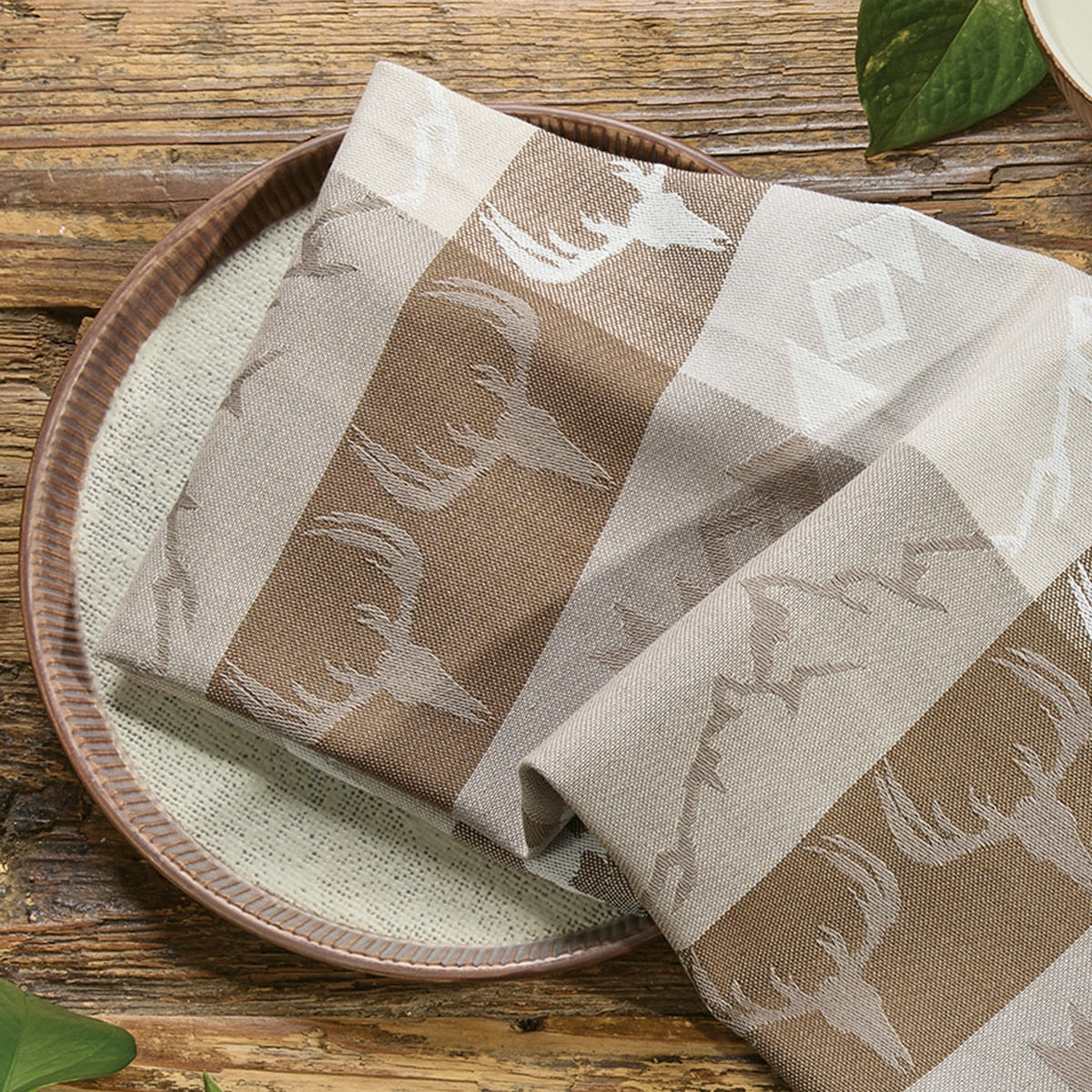 Park Designs Mountain Refuge Jacquard Dishtowel - Set of 6