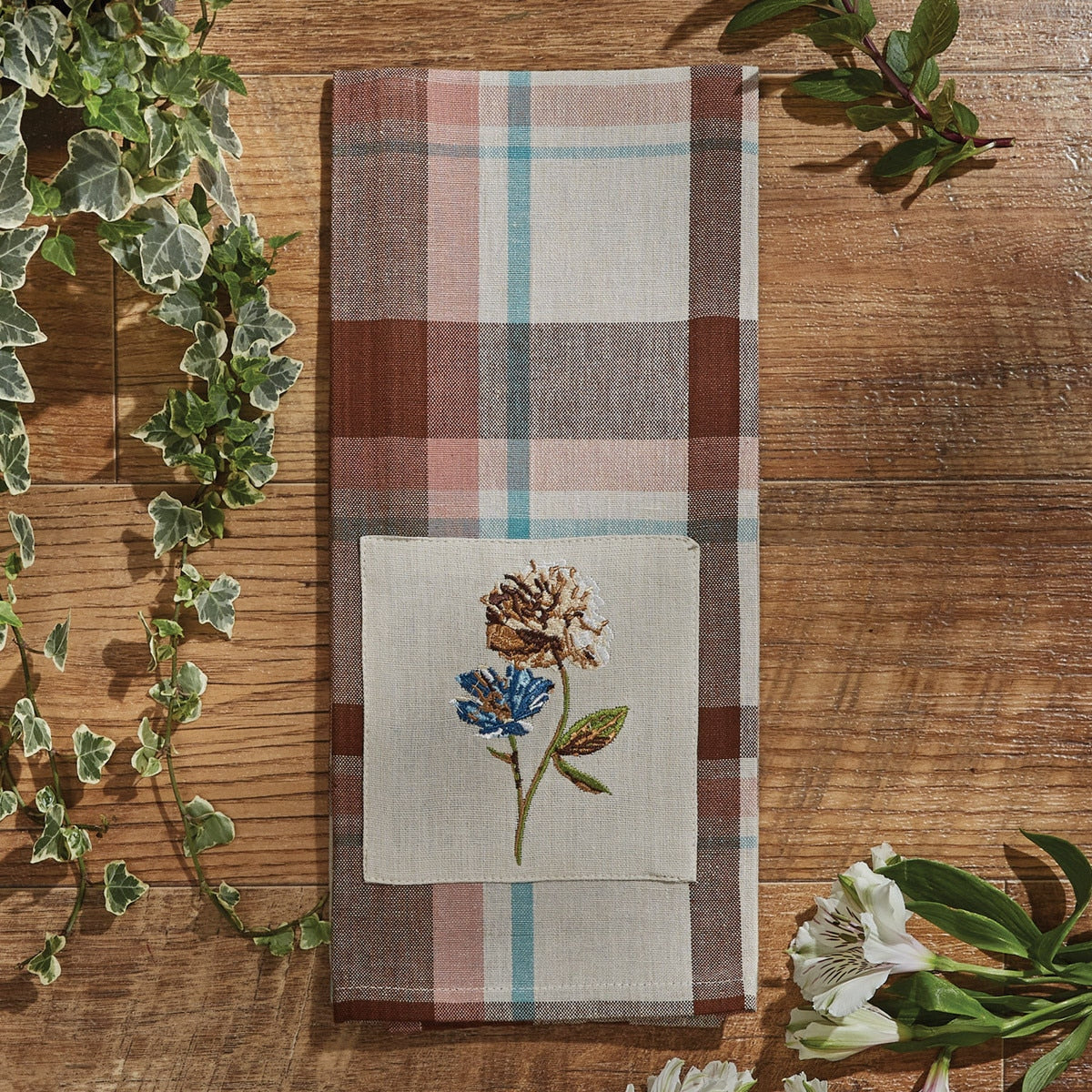 Park Designs Mountbatten Decorative Dishtowel - Set of 12