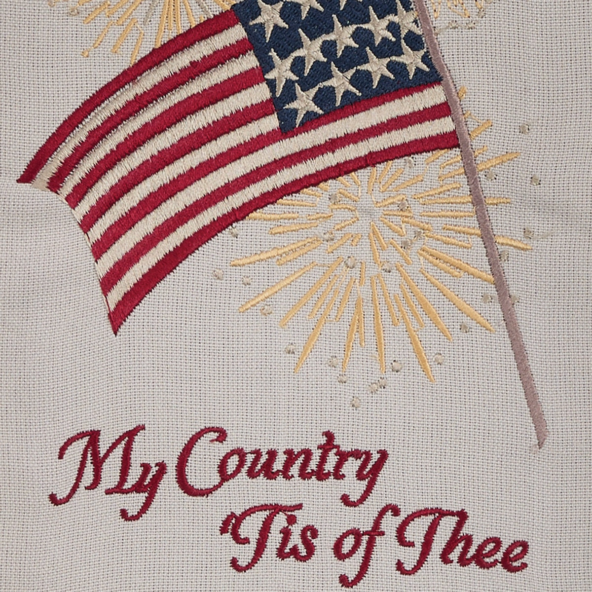 Park Designs My Country Tis Of Thee Dishtowel - Set of 6