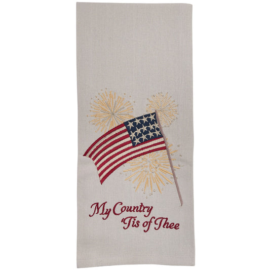 Park Designs My Country Tis Of Thee Dishtowel - Set of 6