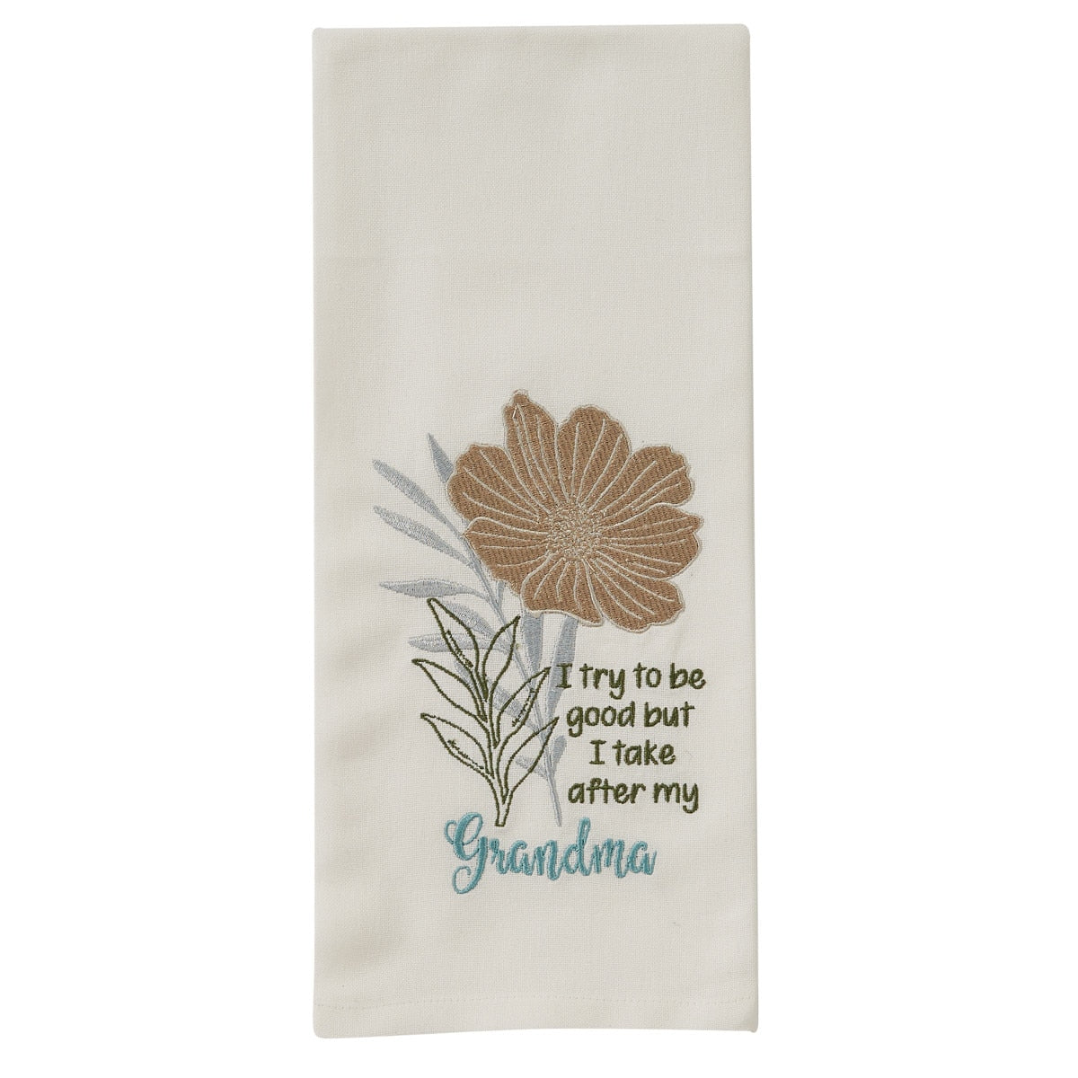 Park Designs My Grandma Embroidered Dishtowel - Set of 6