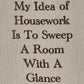 Park Designs My Idea Of Housework Dishtowel - Set of 6